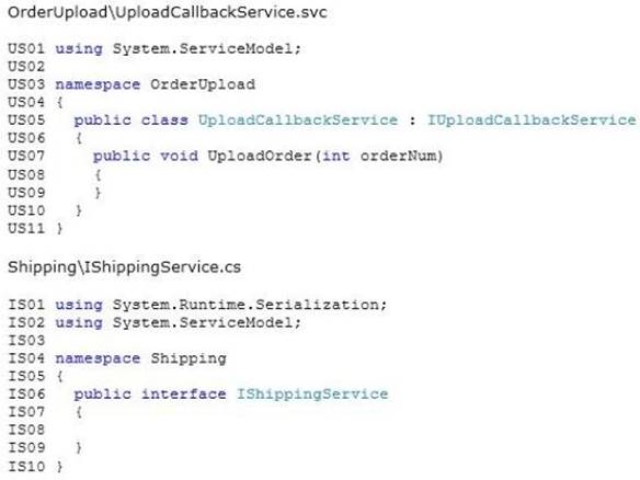 70-487 dumps exhibit