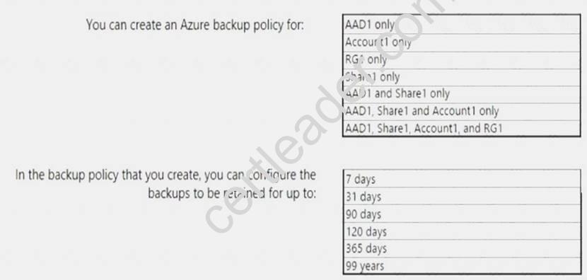 AZ-100 dumps exhibit