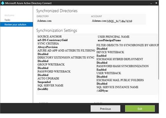 MS-500 dumps exhibit