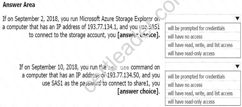 AZ-100 dumps exhibit